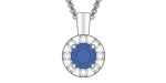Blue Sapphire Necklaces
