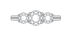 Three Stone Rings